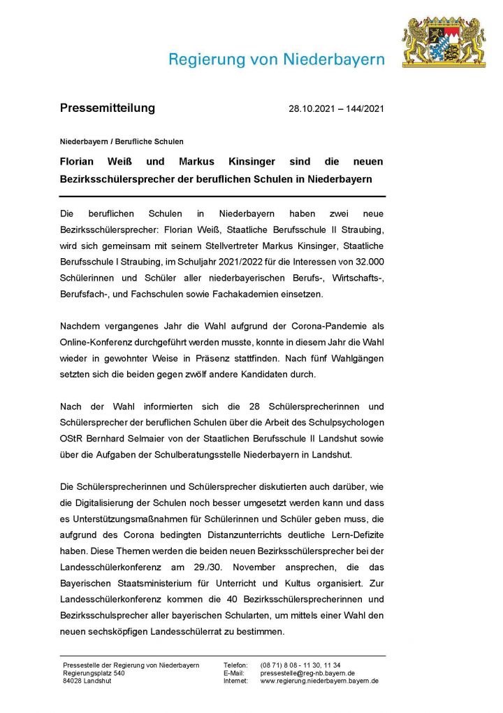 Pressemitteilung
